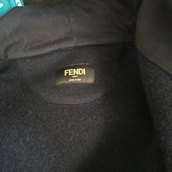 Fendi zip up sweater. 100% Lana wool - Picture 9 of 9